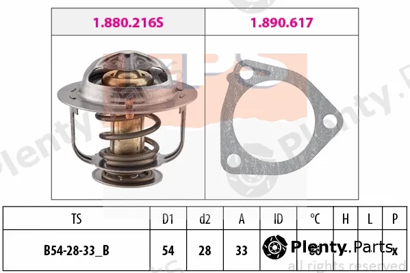 MDR EPS-1880453 — Thermostat, coolant