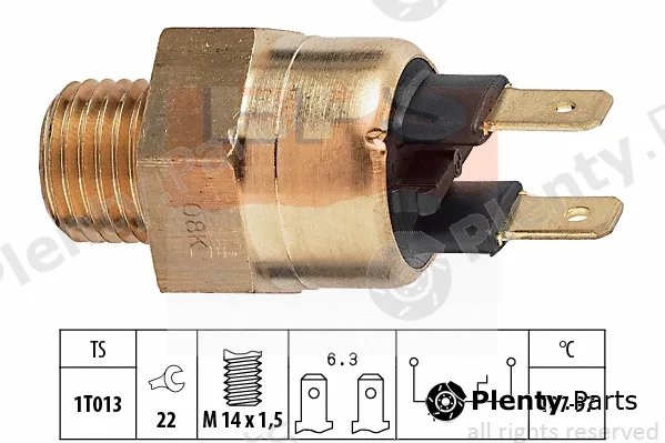 MDR EPS-1850141 — Temperature Switch, radiator fan