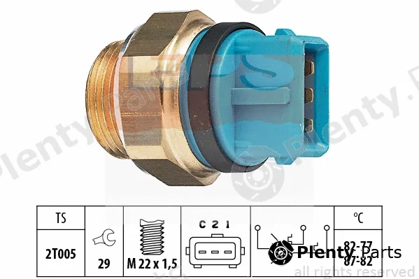 MDR EPS-1850630 — Temperature Switch, radiator fan