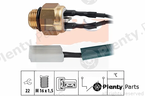 MDR EPS-1850199 — Temperature Switch, radiator fan