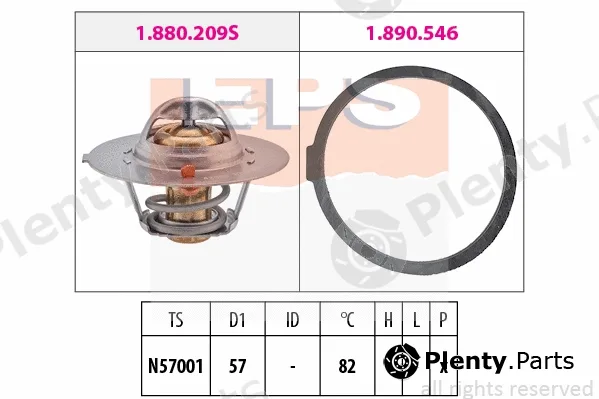 MDR EPS-1880209 — Thermostat, coolant