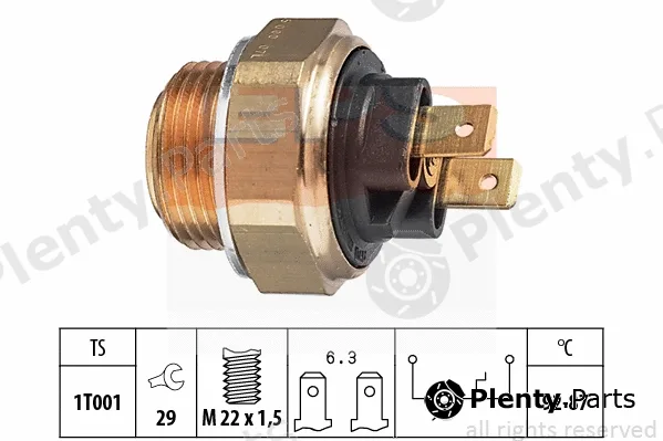 MDR EPS-1850000 — Temperature Switch, radiator fan