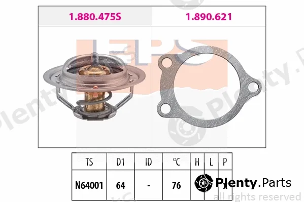 MDR EPS-1880475 — Thermostat, coolant