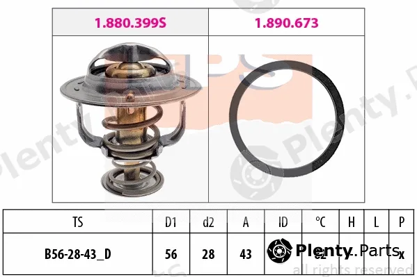MDR EPS-1880683 — Thermostat, coolant