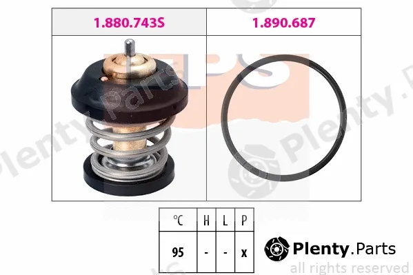 MDR EPS-1880799 — Thermostat, coolant