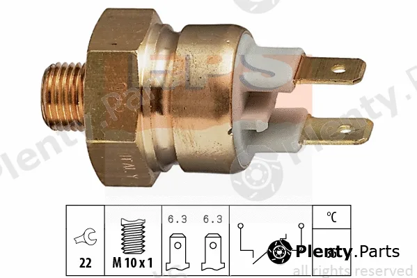 MDR EPS-1840056 — Temperature Switch, coolant warning lamp