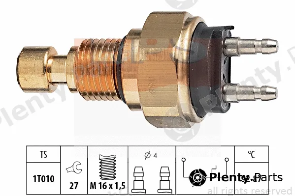 MDR EPS-1850036 — Temperature Switch, radiator fan