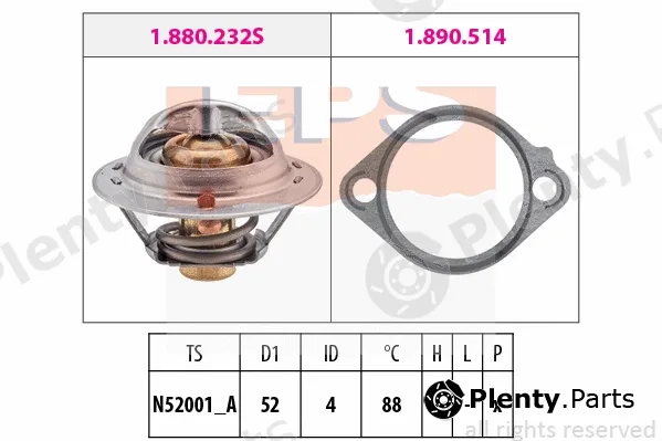 MDR EPS-1880232 — Thermostat, coolant