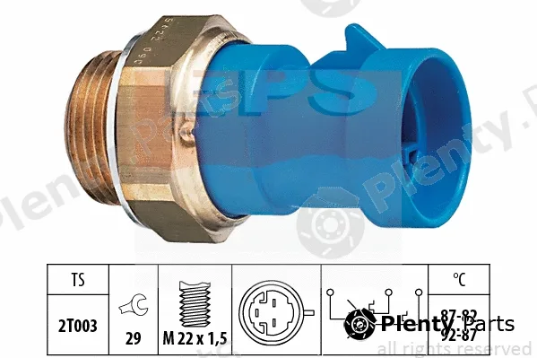 MDR EPS-1850622 — Temperature Switch, radiator fan