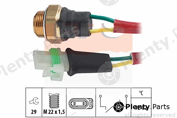 MDR EPS-1850127 — Temperature Switch, radiator fan