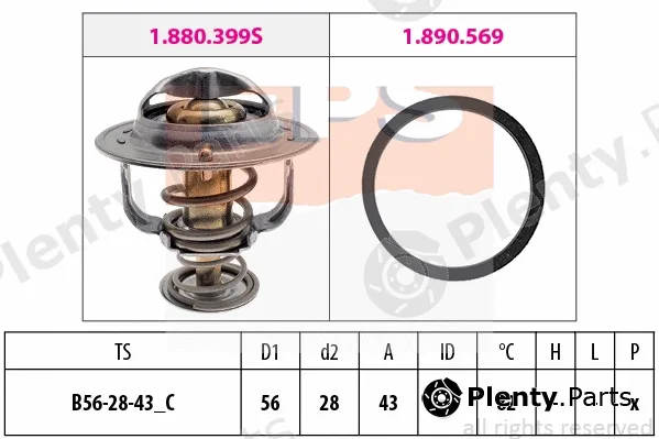 MDR EPS-1880444 — Thermostat, coolant