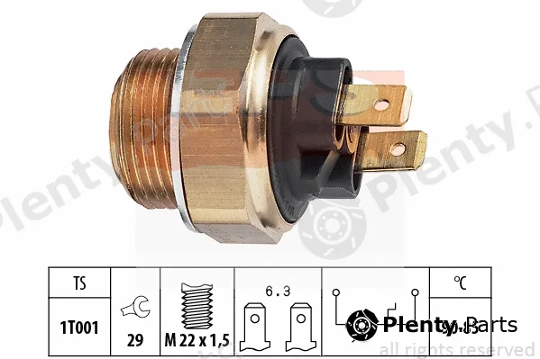 MDR EPS-1850134 — Temperature Switch, radiator fan