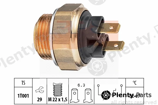 MDR EPS-1850004 — Temperature Switch, radiator fan