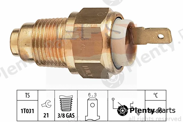 MDR EPS-1850226 — Temperature Switch, radiator fan