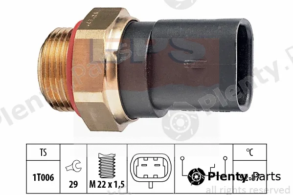 MDR EPS-1850187 — Temperature Switch, radiator fan