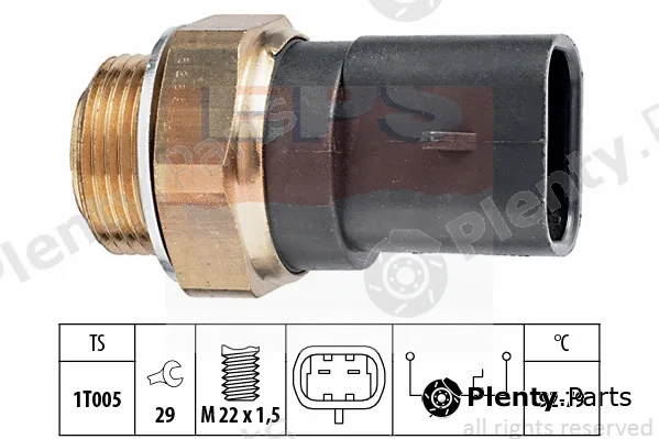 MDR EPS-1850288 — Temperature Switch, radiator fan