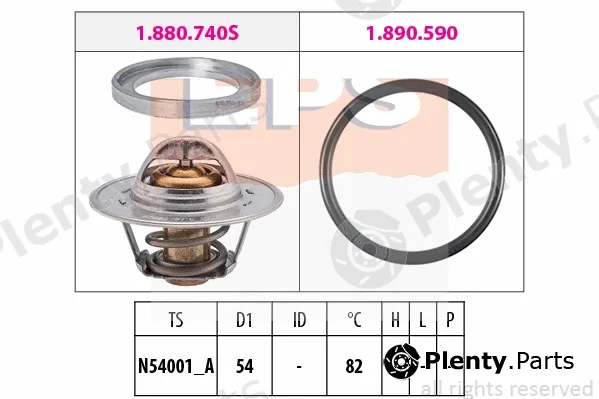 MDR EPS-1880740 — Thermostat, coolant
