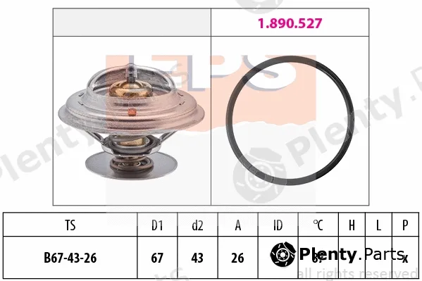 MDR EPS-1880385 — Thermostat, coolant