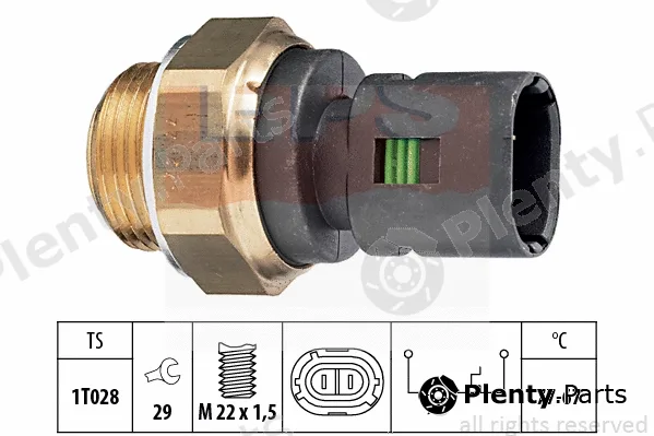 MDR EPS-1850200 — Temperature Switch, radiator fan