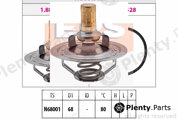 MDR EPS-1880309S — Thermostat, coolant