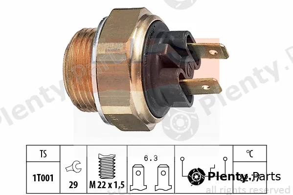 MDR EPS-1850030 — Temperature Switch, radiator fan