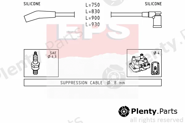 MDR EPS-1501568 — Ignition Cable Kit