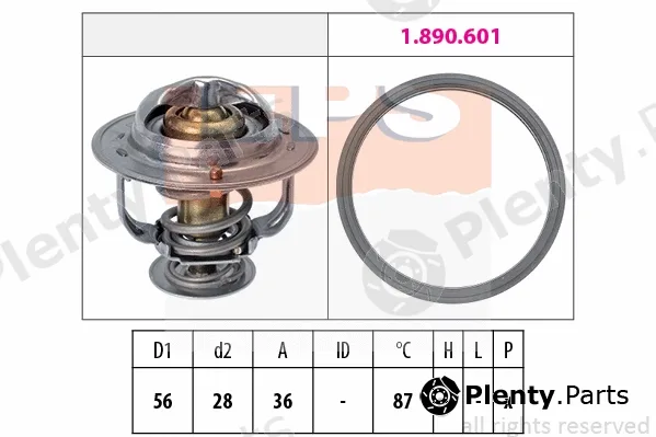 MDR EPS-1880828 — Thermostat, coolant