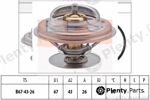 MDR EPS-1880260S — Thermostat, coolant