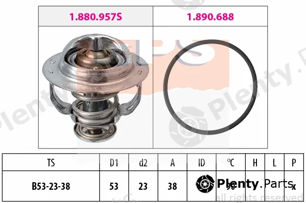 MDR EPS-1880957 — Thermostat, coolant