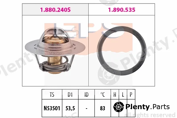 MDR EPS-1880293 — Thermostat, coolant