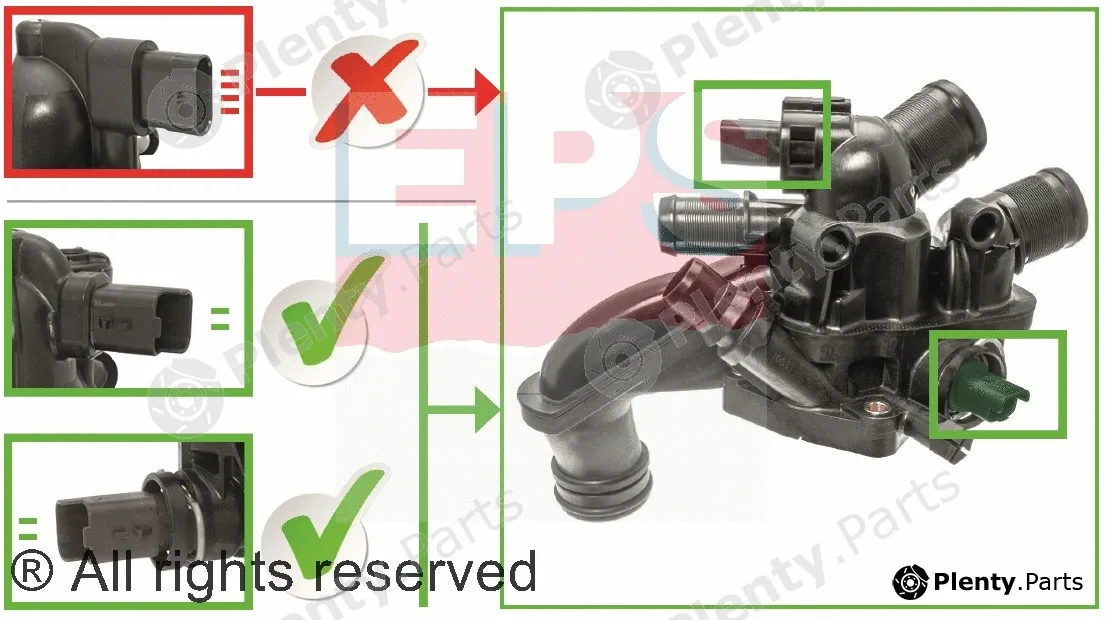 MDR EPS-1880866 — Thermostat, coolant