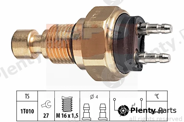 MDR EPS-1850035 — Temperature Switch, radiator fan