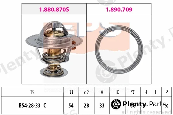 MDR EPS-1880971 — Thermostat, coolant