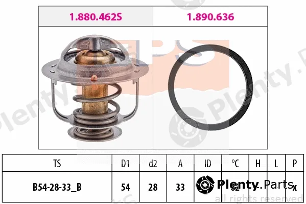 MDR EPS-1880645 — Thermostat, coolant