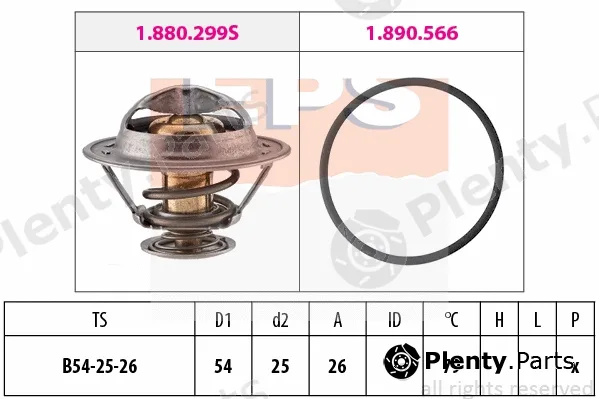 MDR EPS-1880525 — Thermostat, coolant