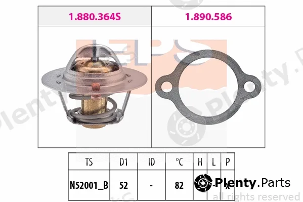 MDR EPS-1880367 — Thermostat, coolant