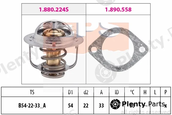 MDR EPS-1880224 — Thermostat, coolant