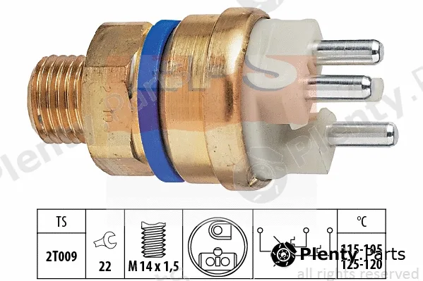 MDR EPS-1850678 — Temperature Switch, radiator fan