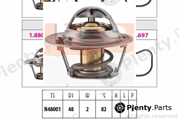 MDR EPS-1880691S — Thermostat, coolant