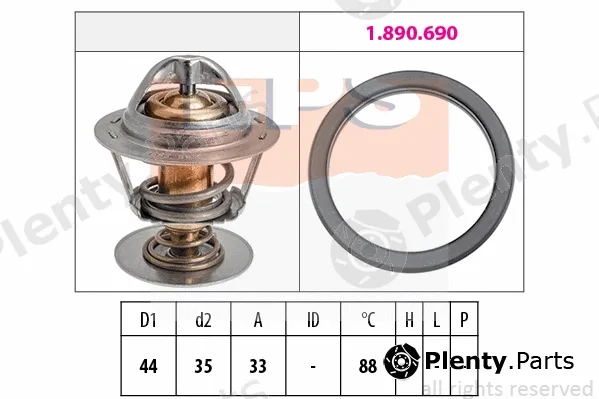 MDR EPS-1880685 — Thermostat, coolant