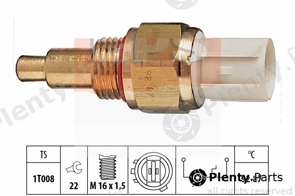 MDR EPS-1850138 — Temperature Switch, radiator fan