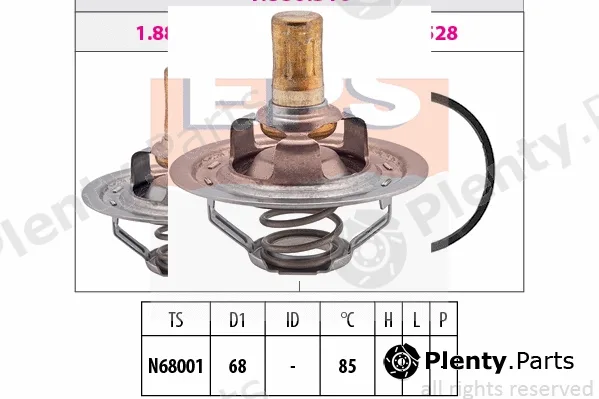 MDR EPS-1880310S — Thermostat, coolant