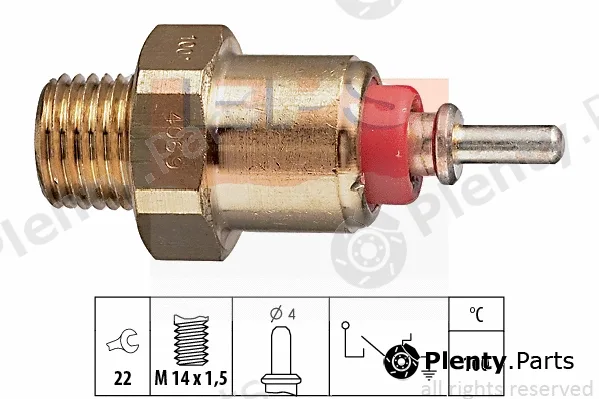 MDR EPS-1840069 — Temperature Switch, coolant warning lamp