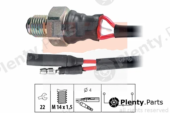 MDR EPS-1860078 — Switch, reverse light