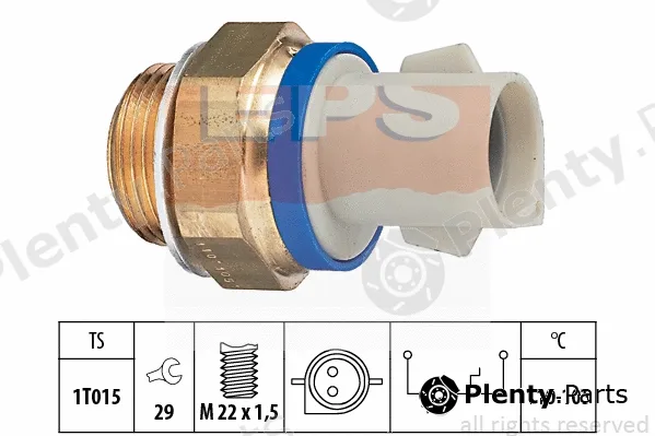 MDR EPS-1850165 — Temperature Switch, radiator fan