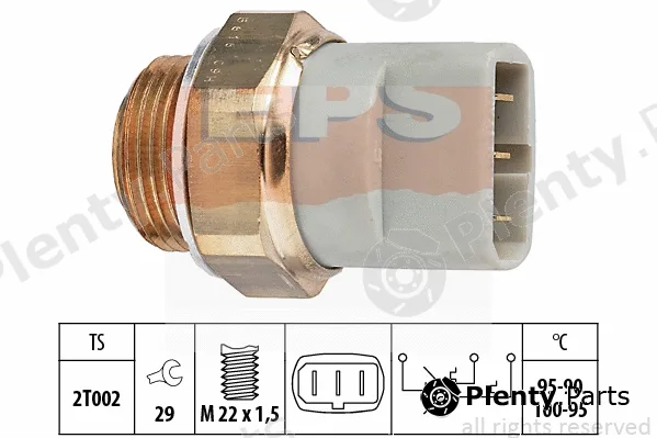 MDR EPS-1850616 — Temperature Switch, radiator fan