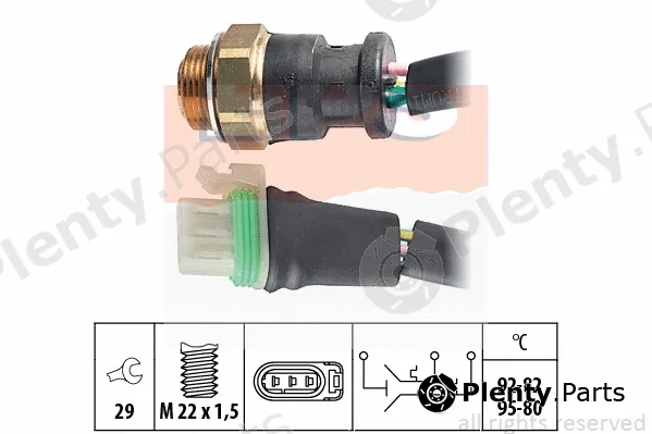 MDR EPS-1850656 — Temperature Switch, radiator fan