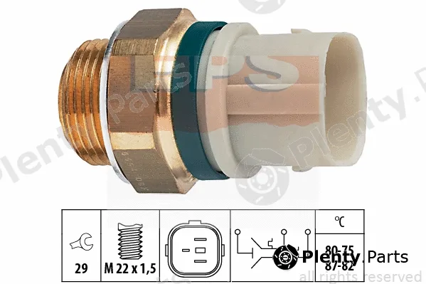 MDR EPS-1850654 — Temperature Switch, radiator fan