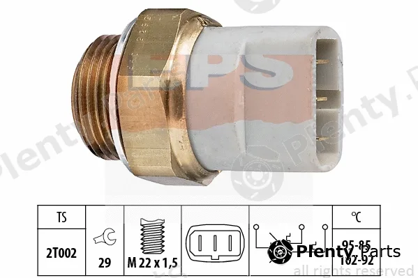 MDR EPS-1850635 — Temperature Switch, radiator fan