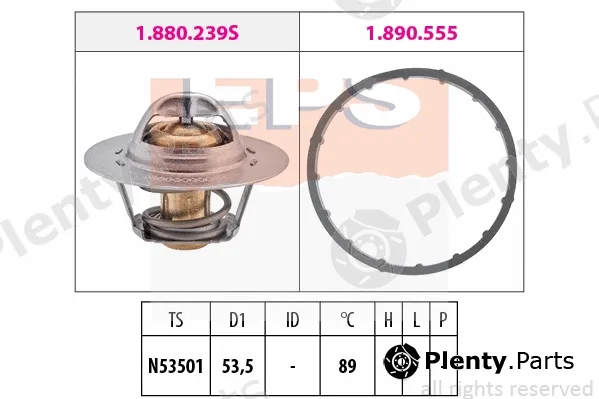 MDR EPS-1880291 — Thermostat, coolant